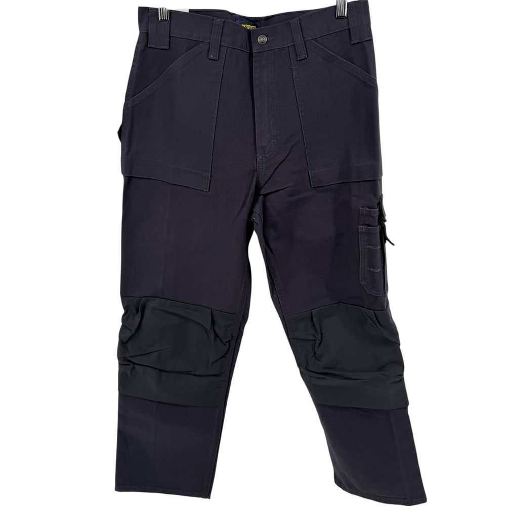 Blaklader Workwear Pants Mens 32x30 Dark Gray Cargo Utility Reinforced 1670